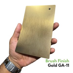 Brush Finish PVC Sheet