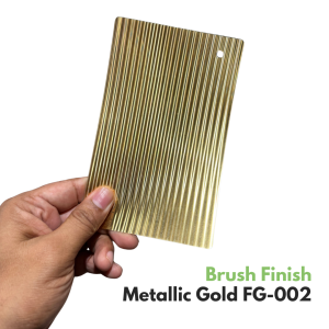 Fluted Metal PVC Sheet
