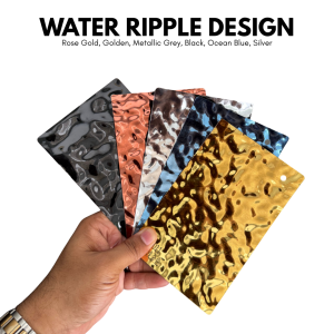 Water Ripple PVC Sheet