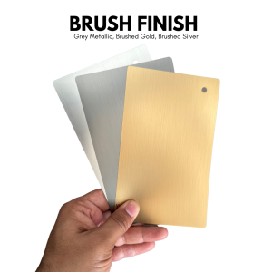 Brush Finish PVC Sheet