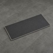 IF-9401 Carbon Grey Microcement SPC flooring 12x24 – back with attached IXPE underlay